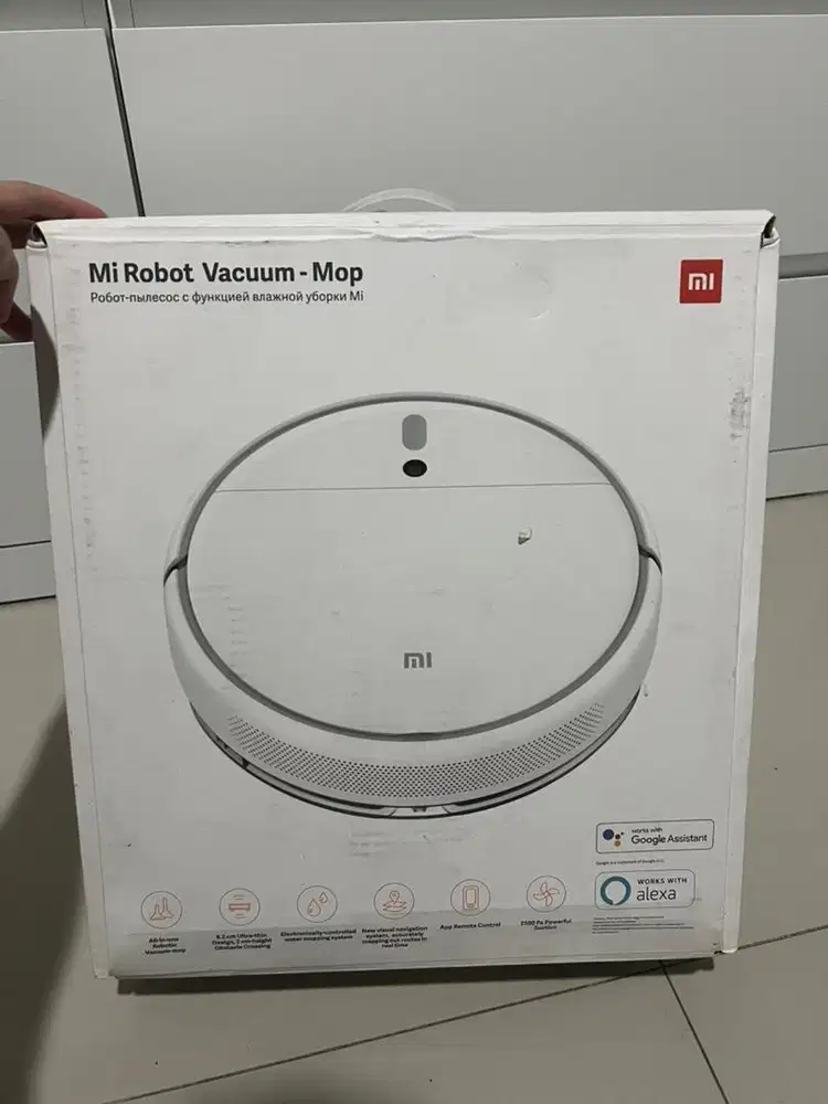 Xiao Mi Robot Vacuum Cleaner alat pembersih lantai rumah