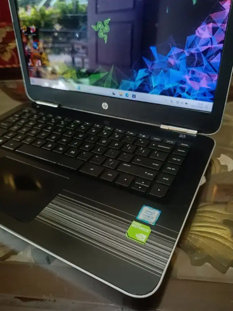 Laptop HP Pavilion Touchscreen Core i5 RAM 16GB SSD 256 VGA NVIDIA 2GB