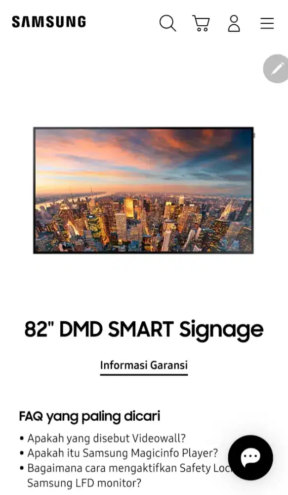 82 samsung DMD signage smart