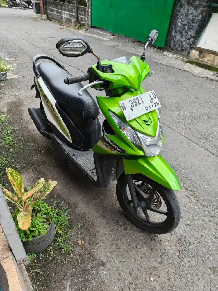 Honda beat injeksi THN 2013 plat H kendal
