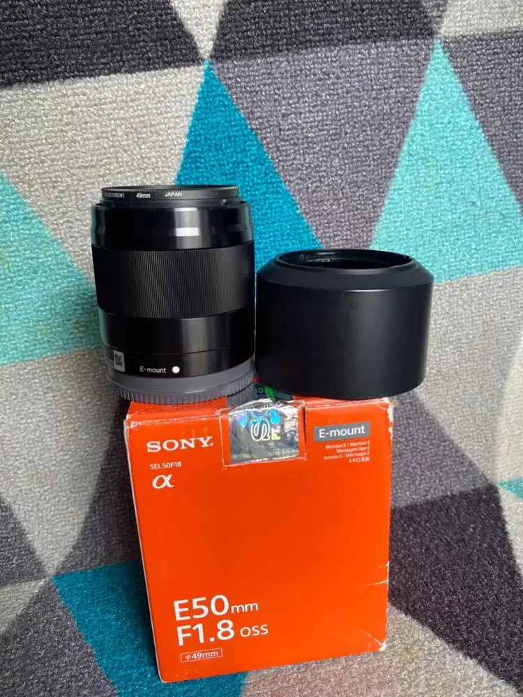 Sony E 50mm f/1.8 OSS Lens MULUS