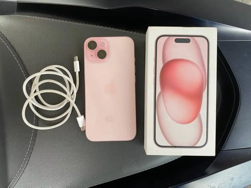 IPHONE 15 128GB IBOX PINK GARANSI ON