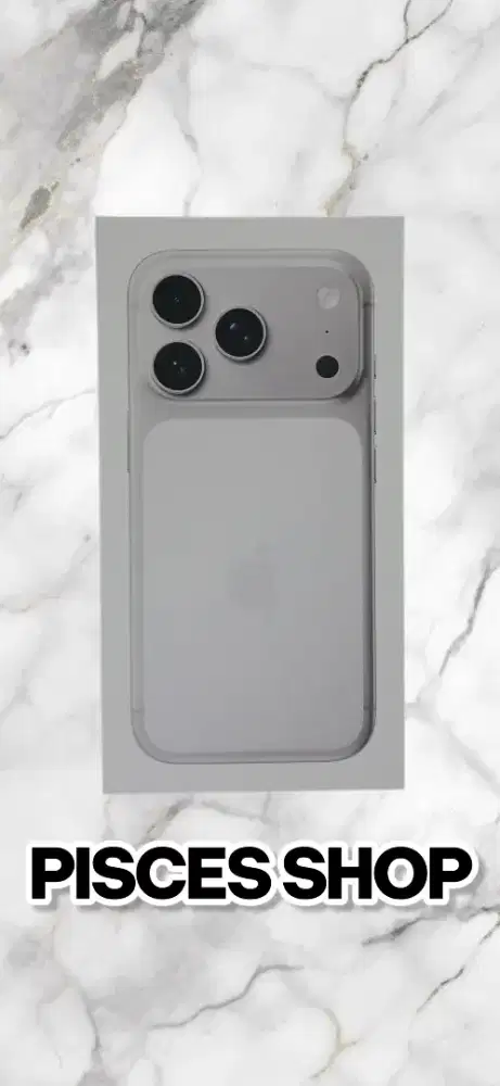 iPHONE 17 PRO 256 GB  NEW Segel Garansi Resmi Ibox 1 Tahun