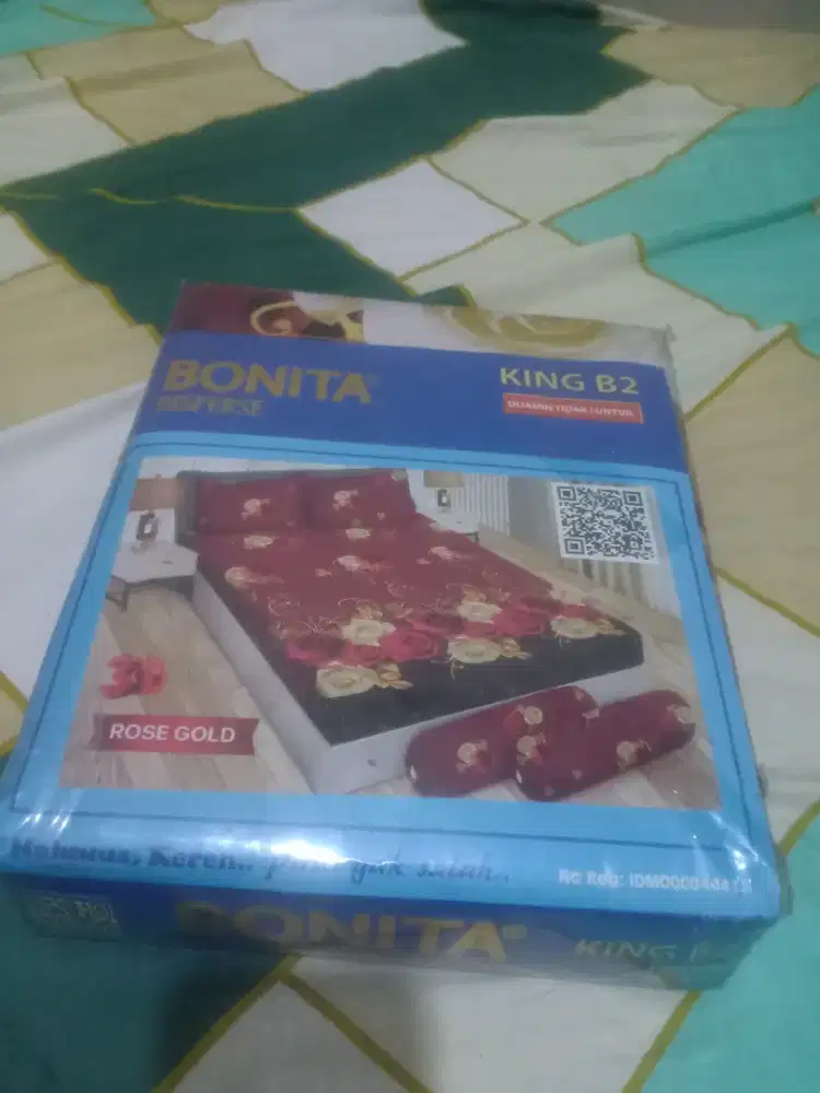 Sprei Bonita murah aja ga dipake