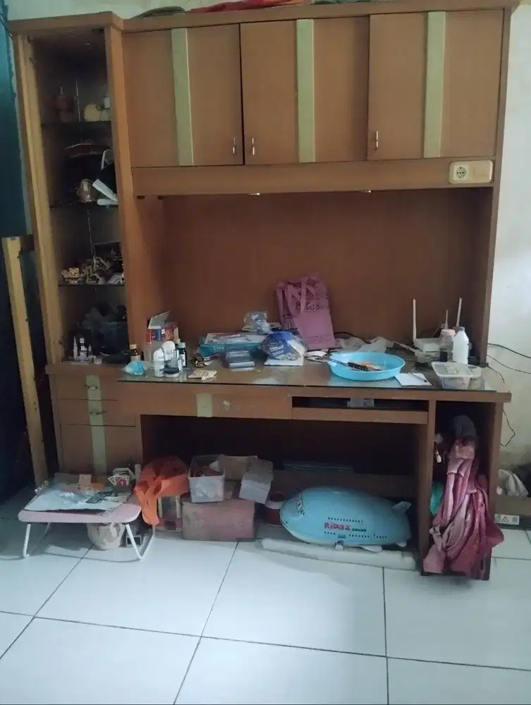 Buffet Jati dijual cepat murah bagus