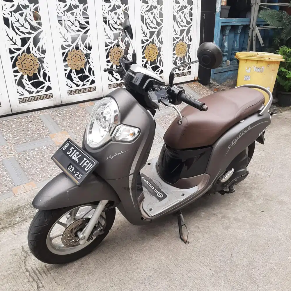 Honda Scoopy Donut 2020 Remote ss lengkap mesin bagus plat B DKI