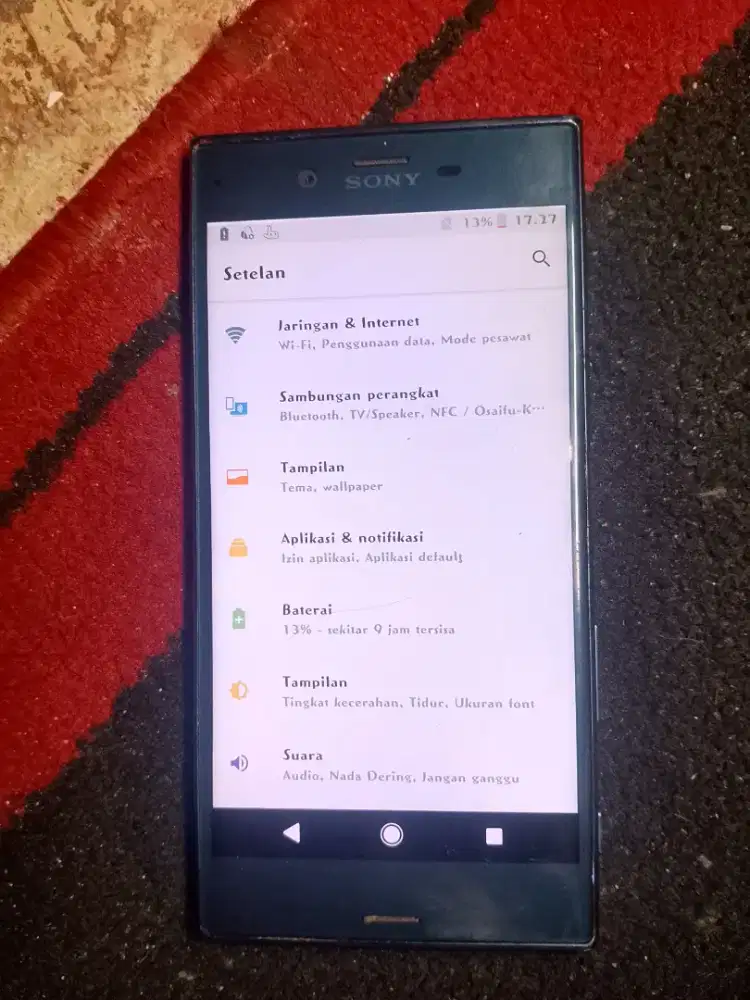 sony xz 3/32 nfc docomo