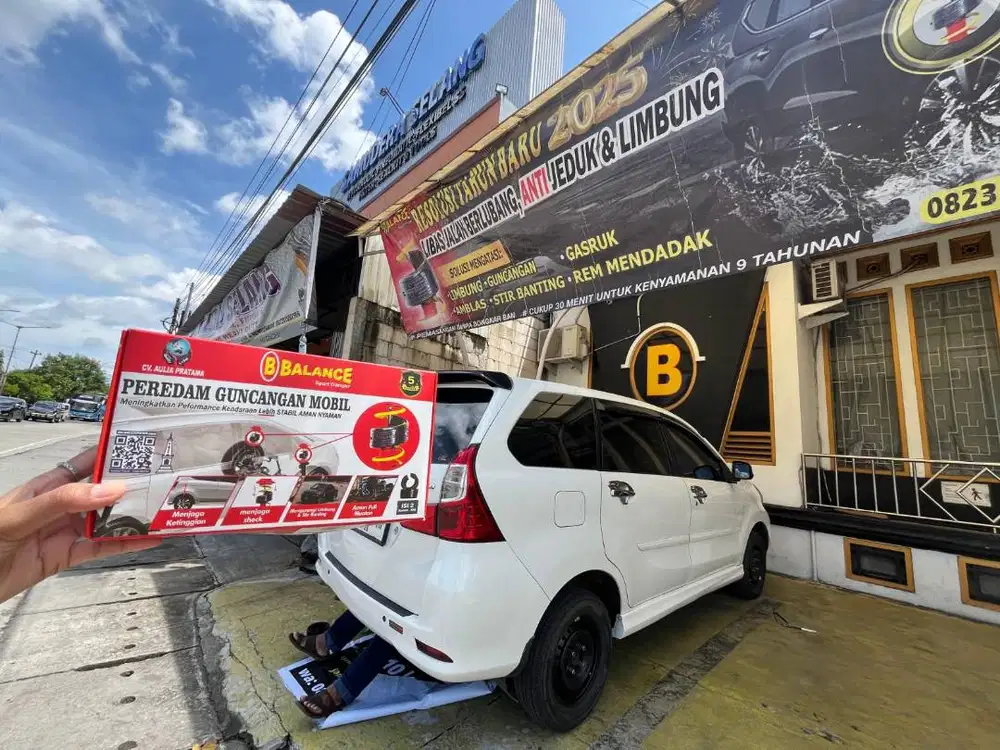Pasang 20MENIT Limbung & Gruduk mobil Teredam dg BALANCE SPRING BUFFER