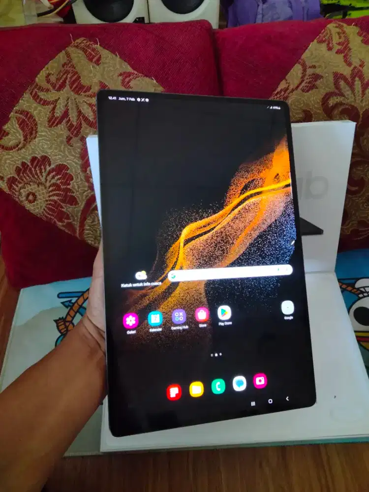 Samsung Tab S8 Ultra 5G Ram 12/256 Gb  Fullshet Sein TT Hp Lain t