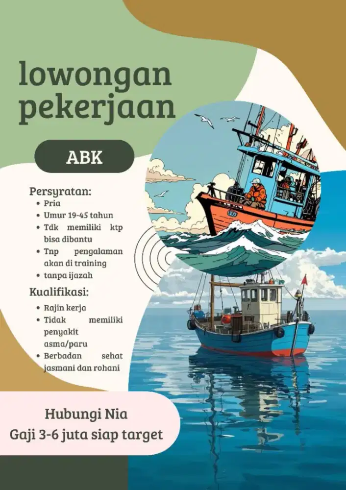 Loker abk kapal ( subang Kalijati)