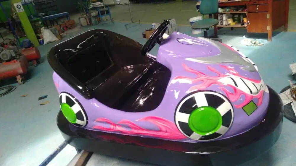 PEROSOTAN FIBER TERBARUplayground anak bisa indoor || Boom Boom Car