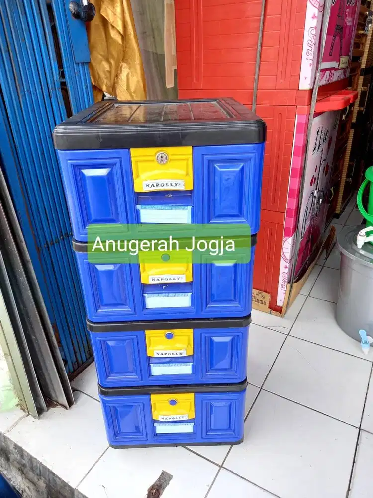 lemari plastik stb 4 napolly