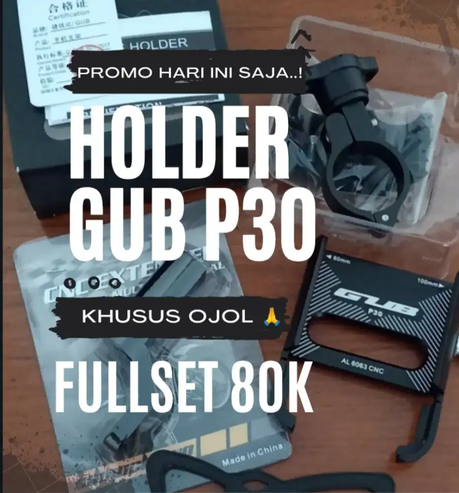 Jual Holder fullset 80k baru