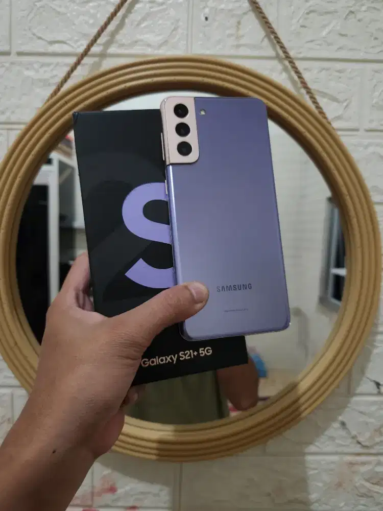 SAMSUNG S21 PLUS 5G 256GB VIOLET RESMI EX.SEIN (-garis sesuai gambar)