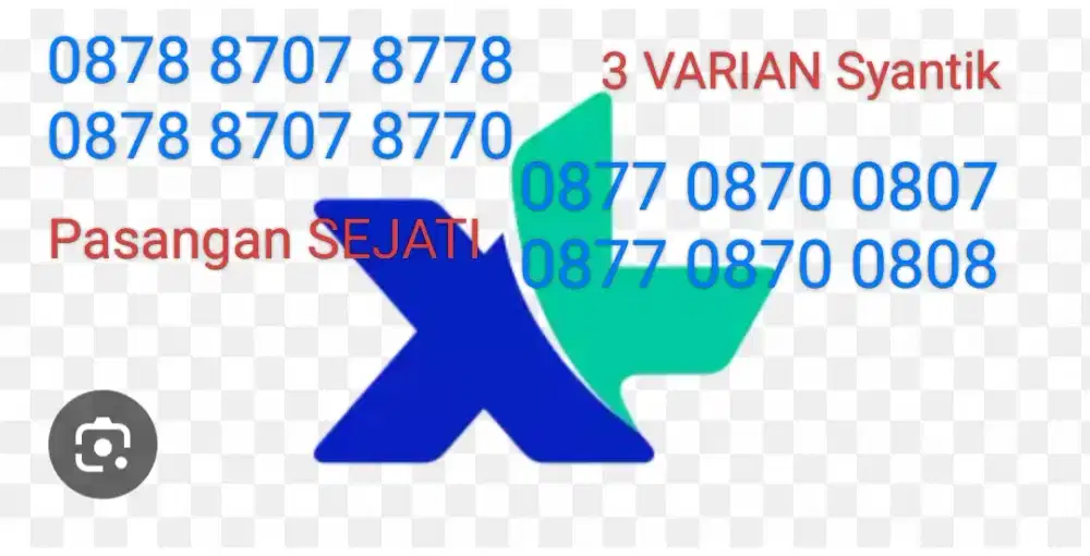 XL Tiga VARIAN SYANTIK Manis