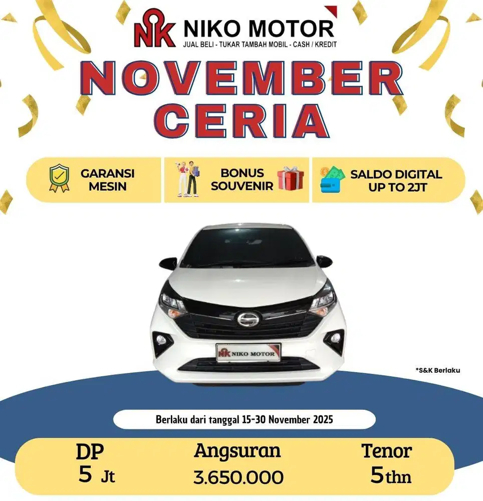 (ANTIK KM11RB) SIGRA 1.2 R 2024 MT :2023|2025