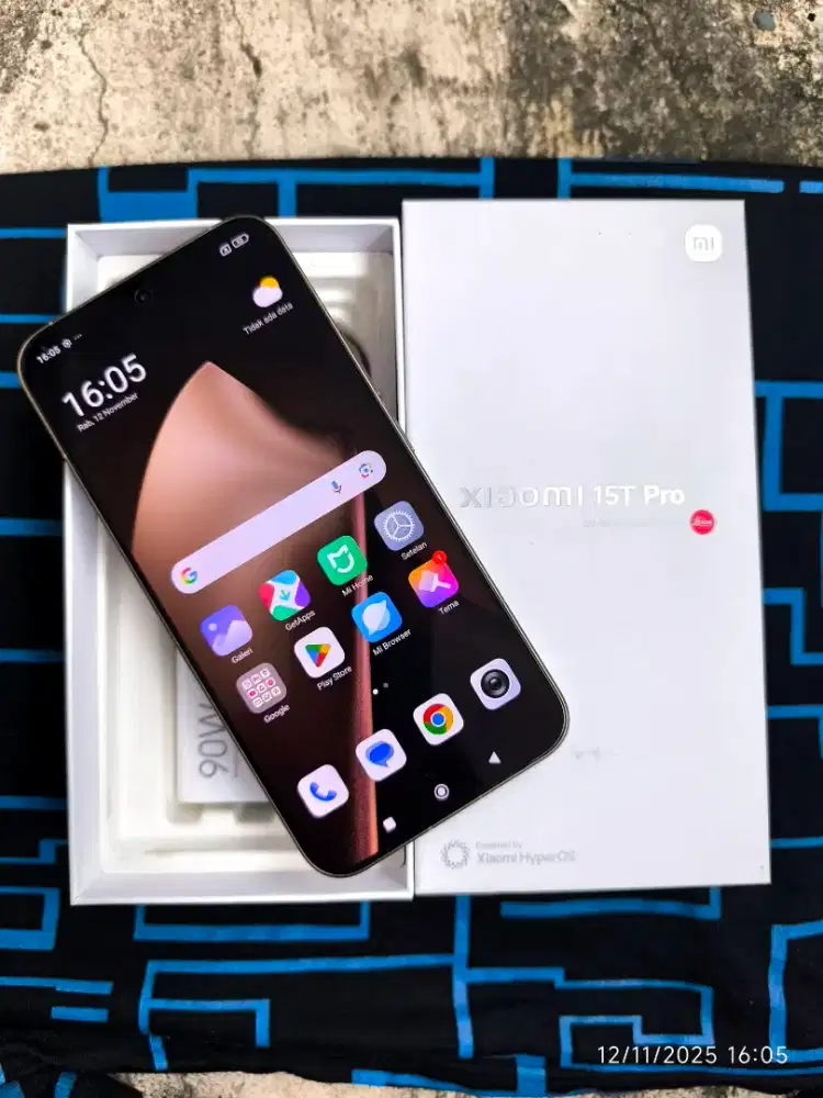 Xiaomi 15T Pro 12/512 Fullset ori segel mulus garansi On