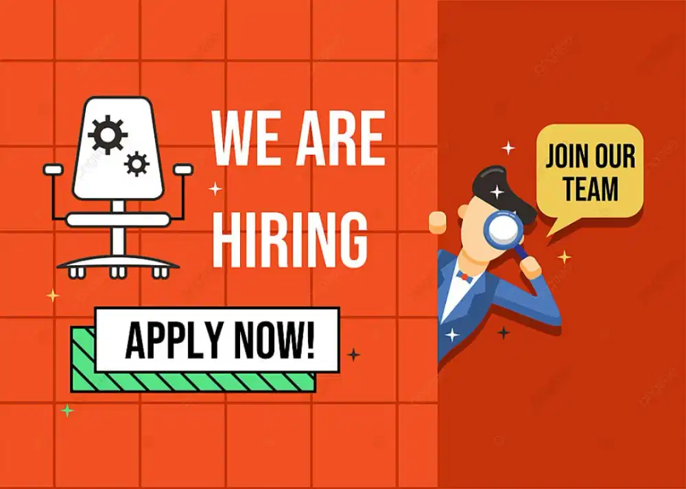 Dibutuhkan sales/telemarketing.