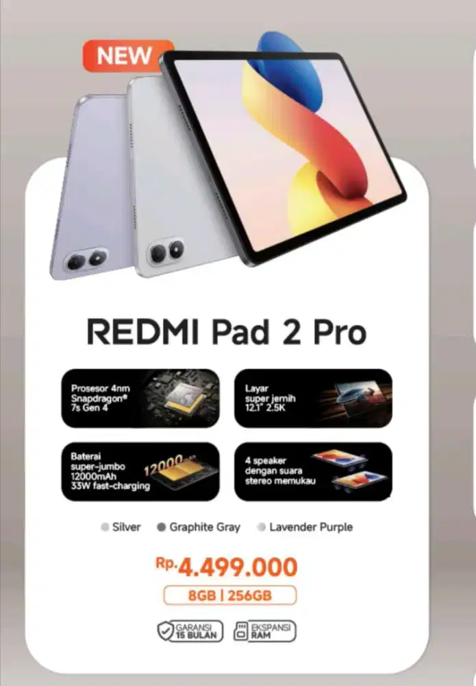 REDMI PAD 2 PRO 8GB/156GB