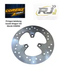 Piringan belakang Suzuki Shogun 125 SP Merek CORENZ