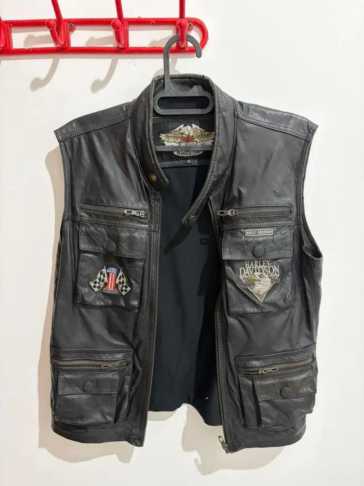 Jaket Pria Kulit Size L