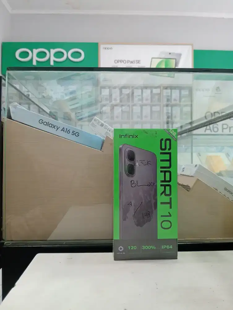 INFINIX SMART 10 4/128 NEW MURAH QR GADGET