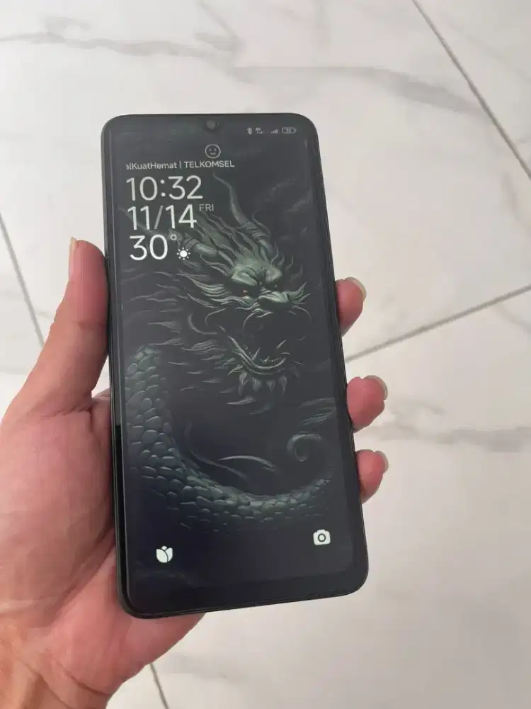 Xiaomi POCO C65 bekas mulus murah istimewa 8gb/256gb Hitam