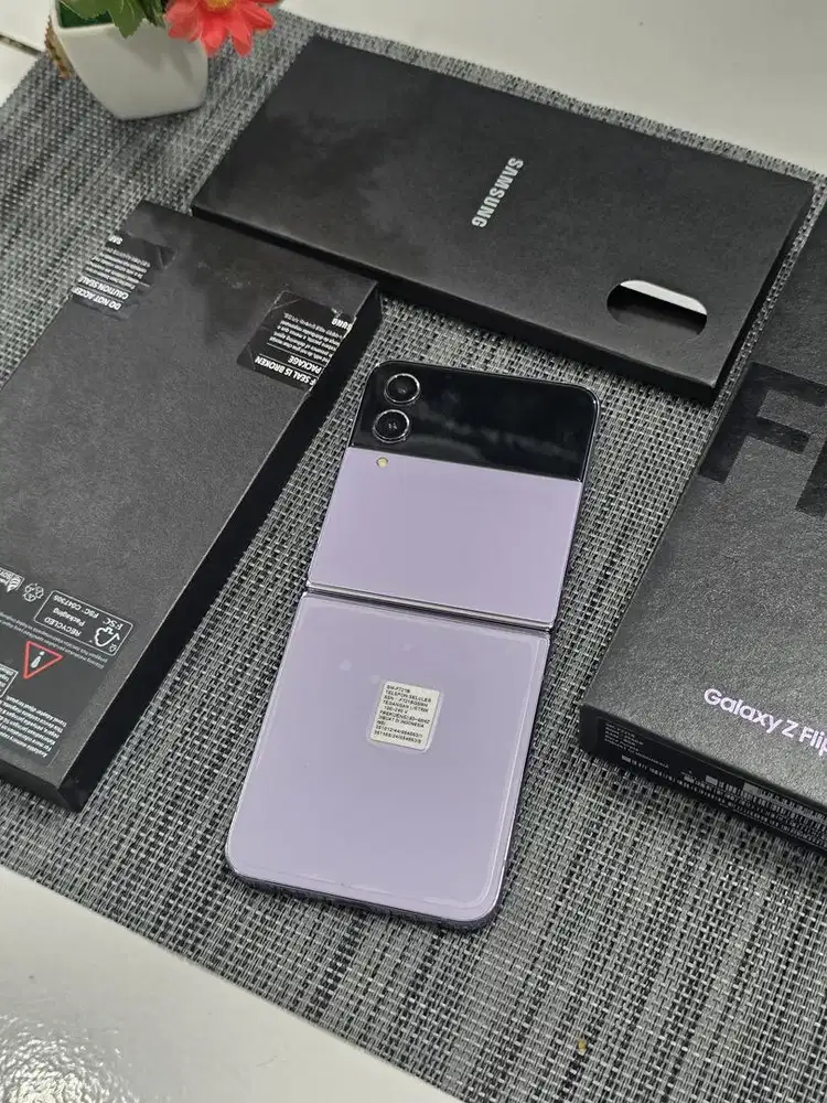 samsung z filp 4 8/256gb resmi sein fullset