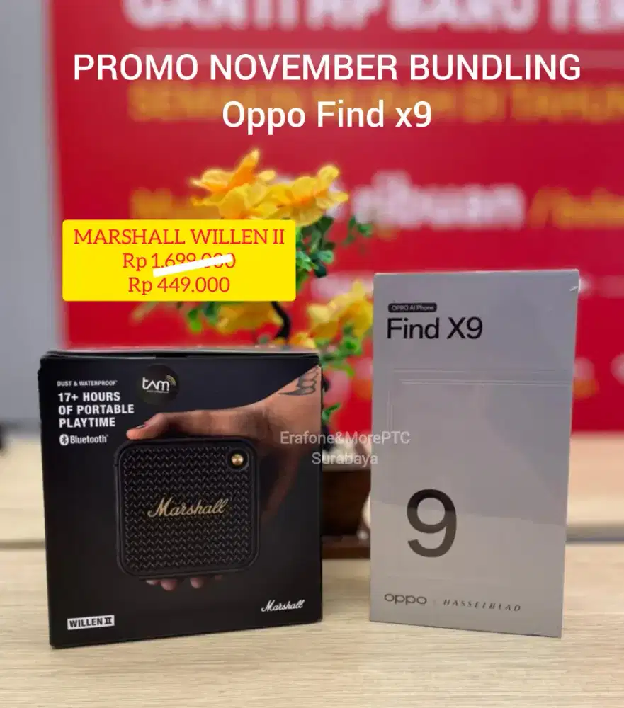 Promo November Oppo Find x9