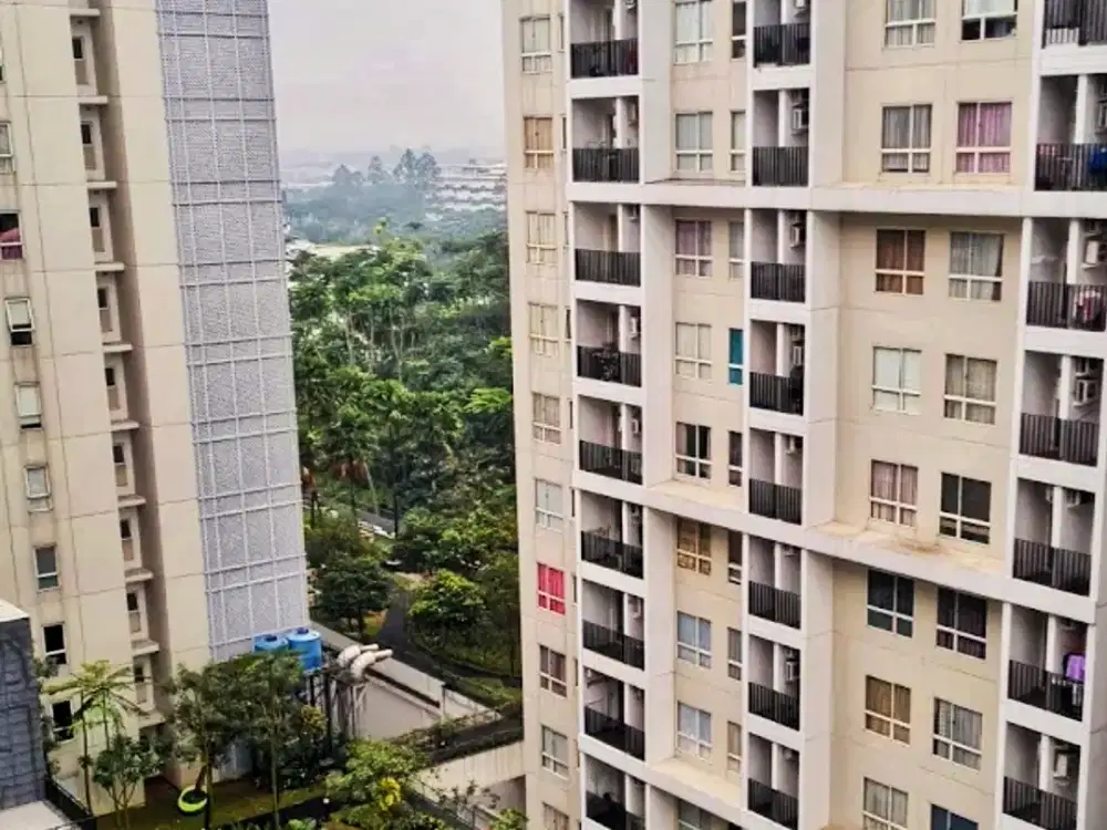 Dijual Apartment Connecting 2 Unit Jadi 1 Scientia Residence Lt Rendah