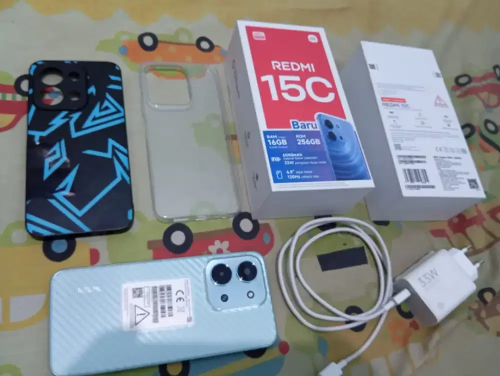 Redmi 15 c ram 8/256 mulus bergaransi
