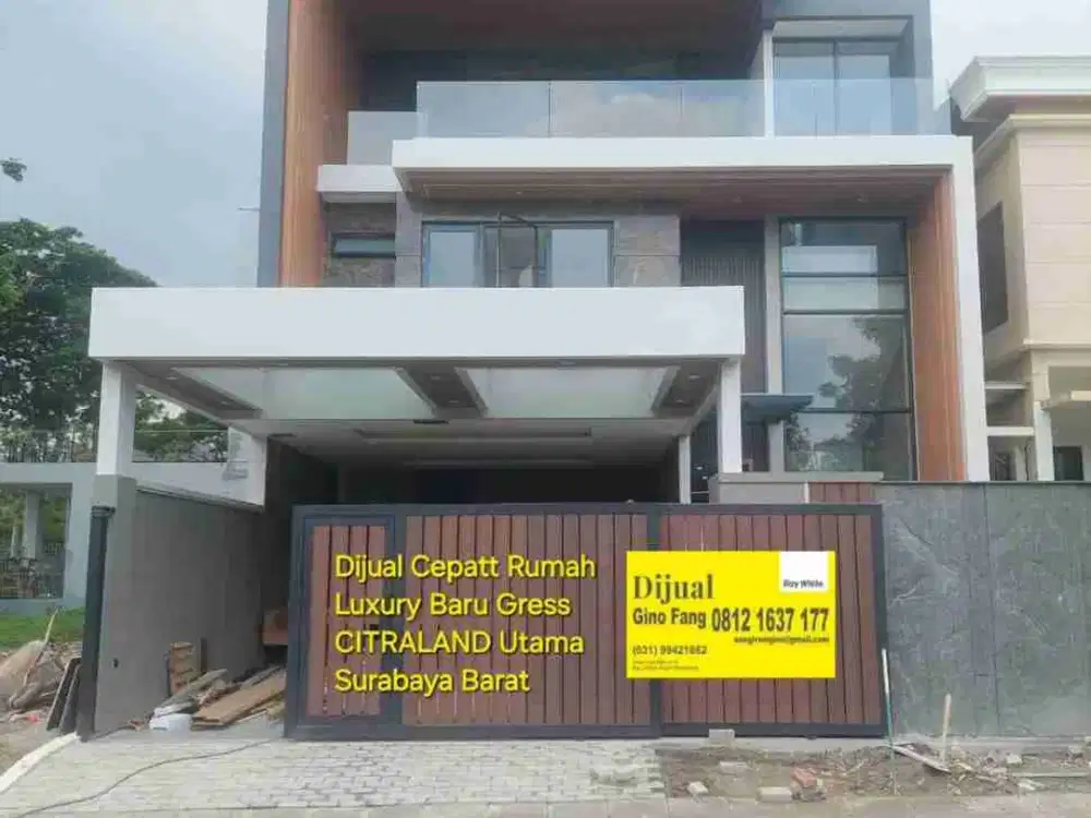 dijual rumah baru Gress di Woodland Citraland utama