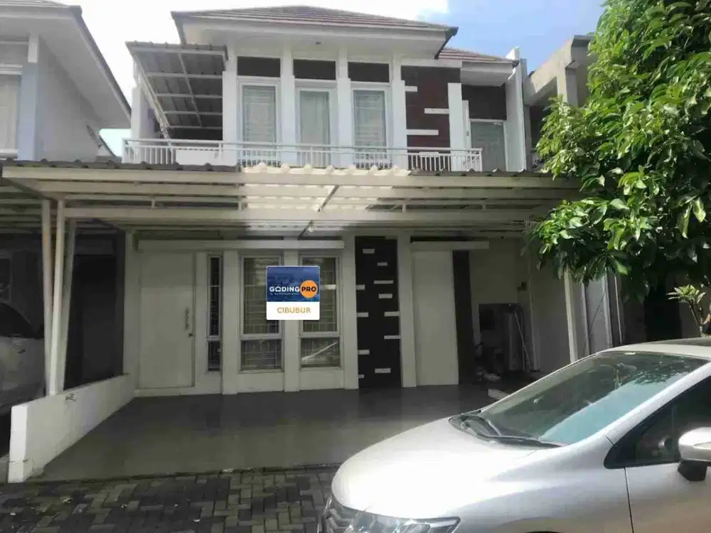 Jual cepat rumah cantik siap huni cluster favorite 2,3 M nego. Kota wisata cibubur.