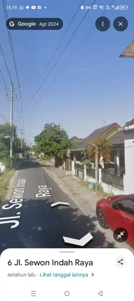 Rumah Tinggal Pakai Barat Isi Jogja