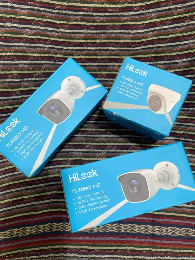Paket Camera Cctv Hilook indoor/out door Original