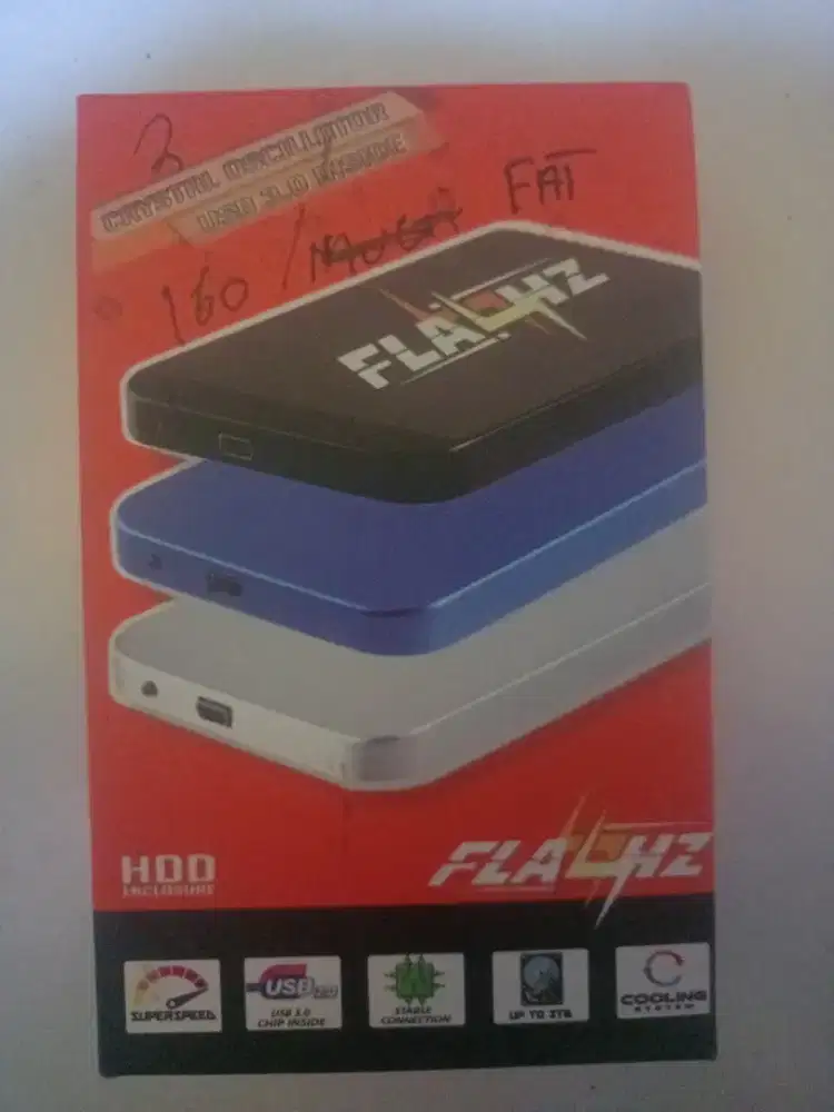 Hardisk PS external 160gb model Fat