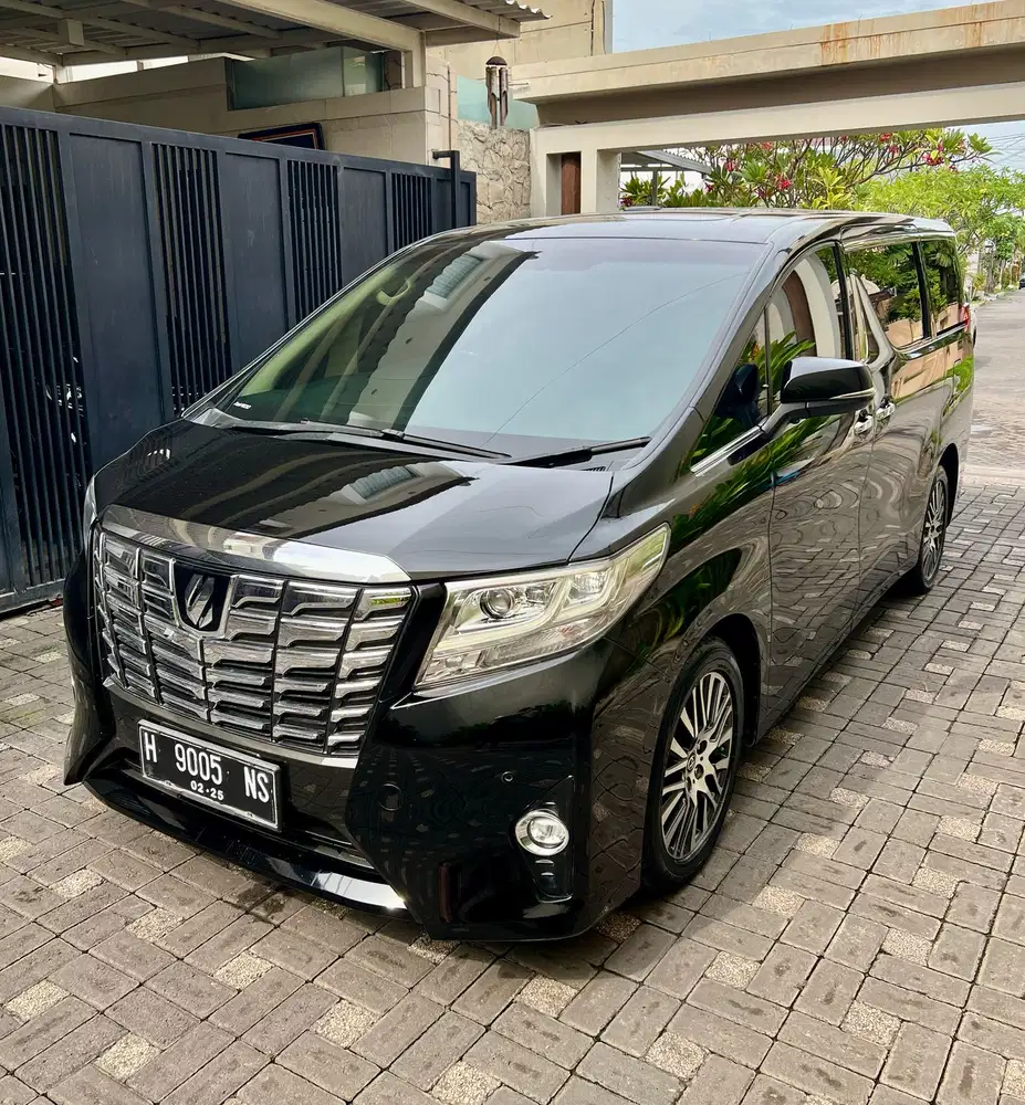 Toyota Alphard 2017 Bensin