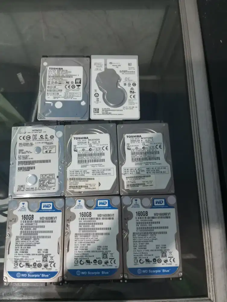 Aneka hardisk laptop