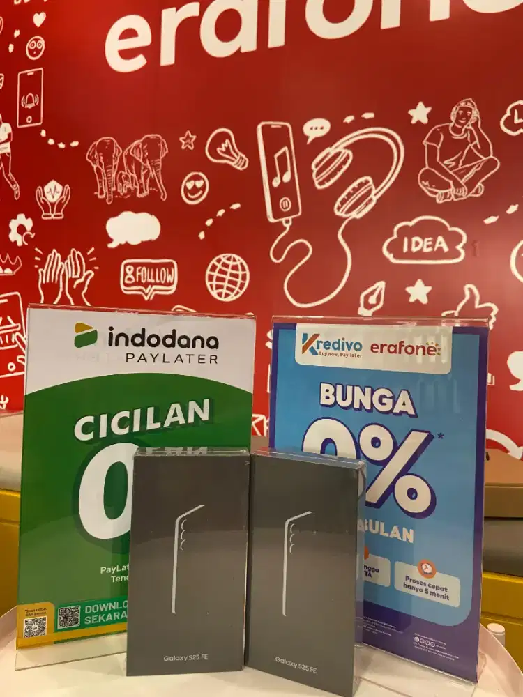 Samsung S25 FE Free 2x cicilian hanya dengan INDODANA