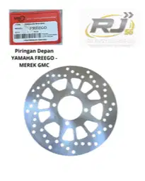 Piringan Depan YAMAHA FREEGO - Merek GMC