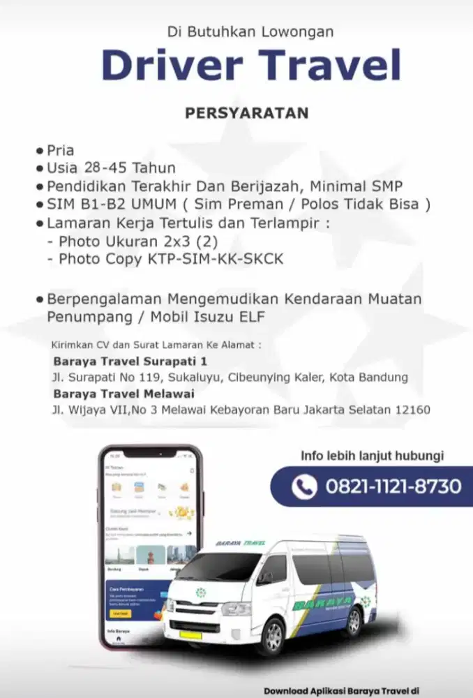 Driver Baraya travel