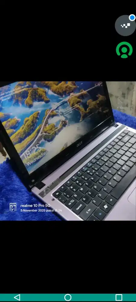 Laptop Acer core i3 ram 4/HDD 500 gb