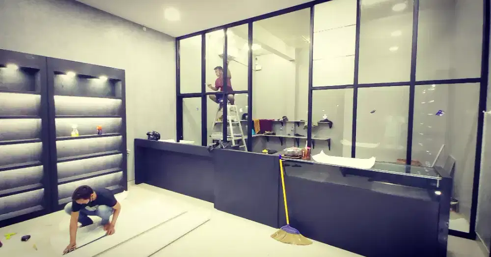 Ready stiker sunblast sticker ice buram & kaca film oneway cermin