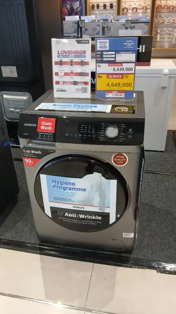 HITACHI WM FRONT LOADING