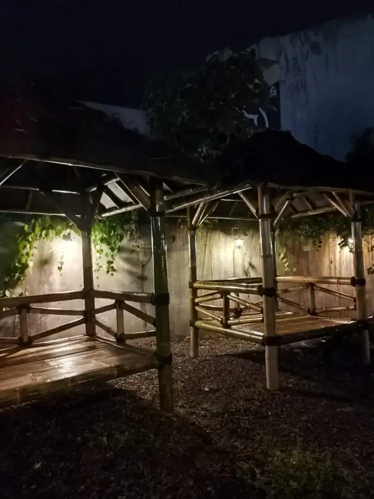 Gazebo Bambu Ukuran Kecil