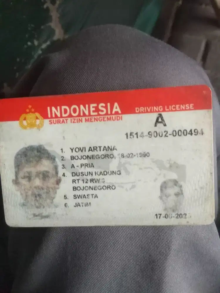 Cari kerja driver/sales