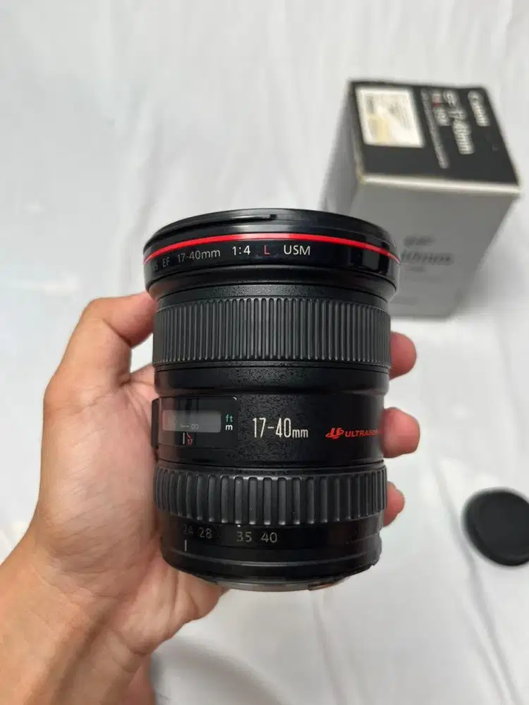 Lensa Canon 17-40 MM L series Bekas