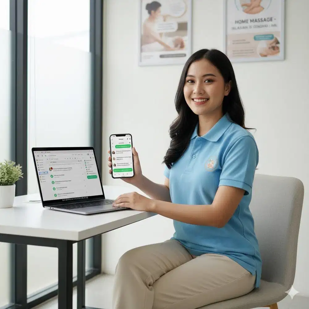 Dicari admin customer service whatsapp & ig untuk balas whatsapp