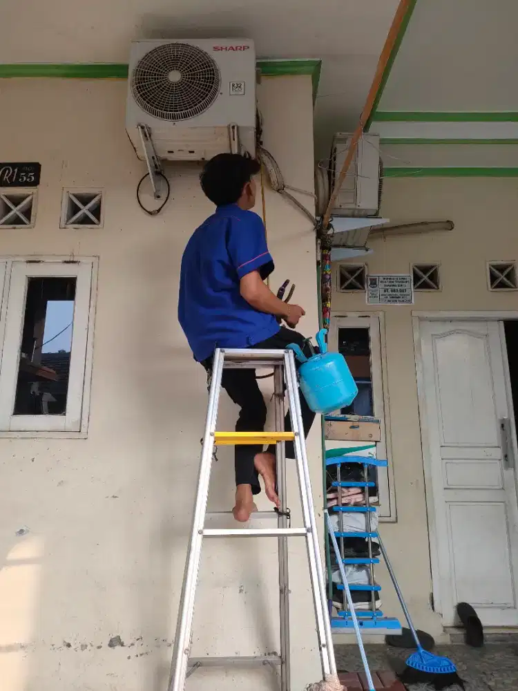 PASANG AC CUCI AC DLL