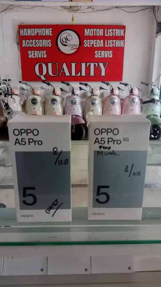Promo NOVEMBERKAH Oppo A5 pro (8+8/128) Promo hp baru, segel dan murah